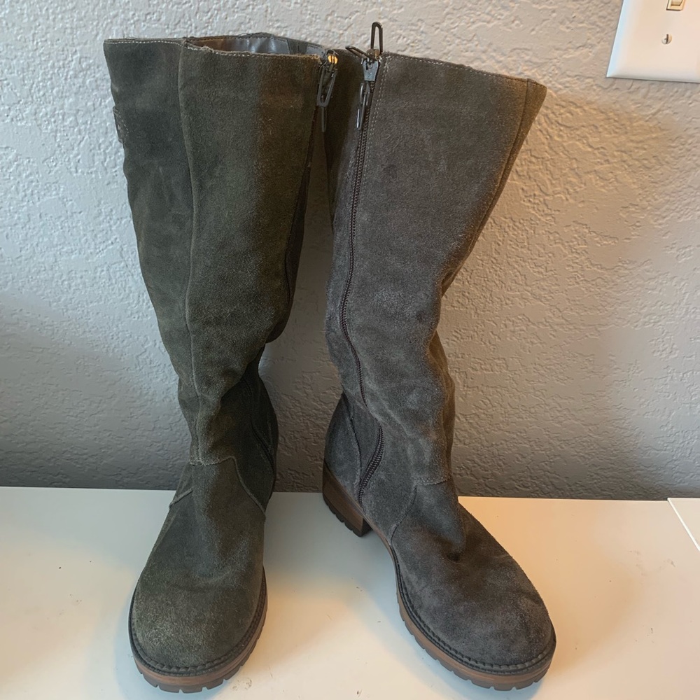Suede Boots